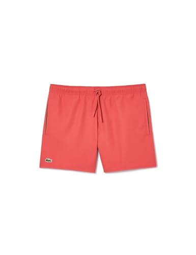 Lacoste - Herren Badehose, Rosa/Grün, S von Lacoste