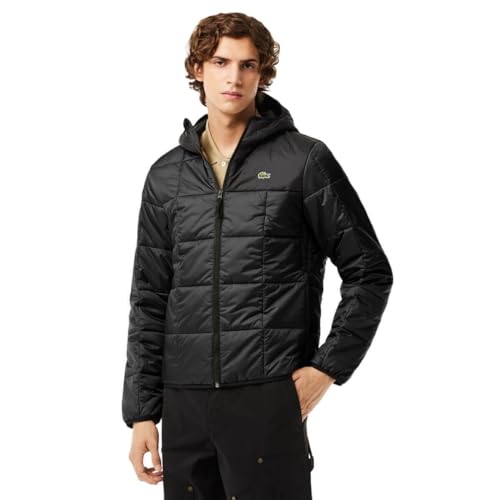 Lacoste Herren BH1666 ärmellose Jacke, NOIR/NOIR, von Lacoste