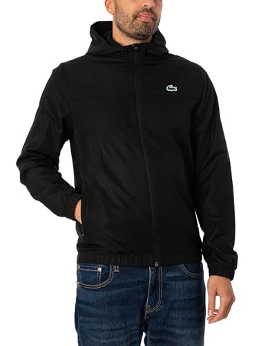 Lacoste Herren BH3466 ärmellose Jacke, NOIR/NOIR-NOIR, von Lacoste