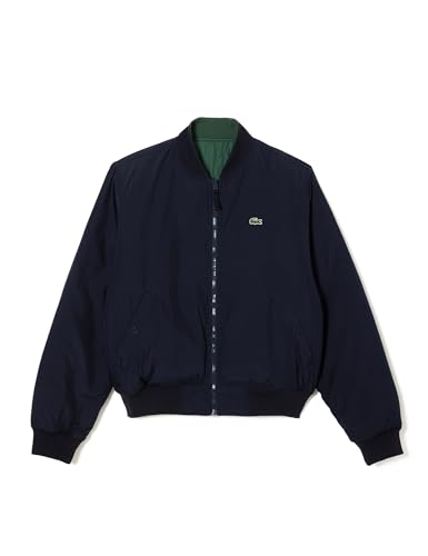 Lacoste-Herren BLOUSON-BH0550-00, Navy Blau/Dunkelgrün, 56 - L/XL von Lacoste