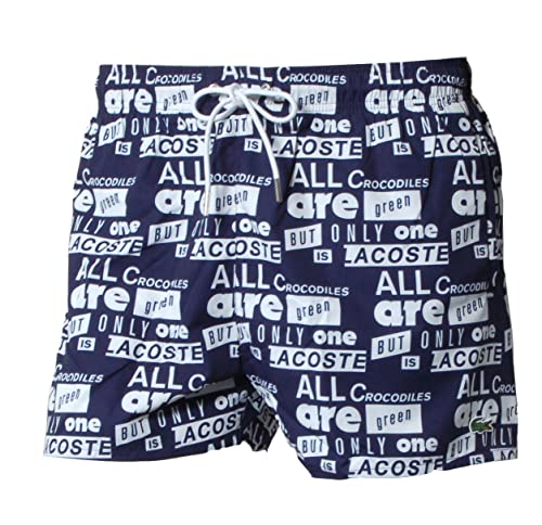 Lacoste Herren Badeshort Blau XL von Lacoste