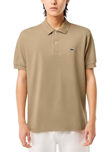 Lacoste-Herren Basic Polo KURZARM-L1212-00, Beige, S von Lacoste