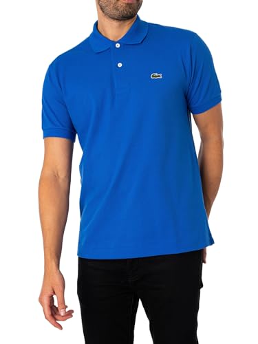 Lacoste-Herren Basic Polo KURZARM-L1212-00, Blau, XL von Lacoste