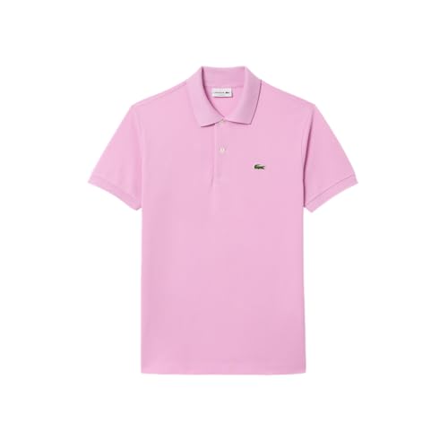 Lacoste-Herren Basic Polo KURZARM-L1212-00, Rosa, L von Lacoste