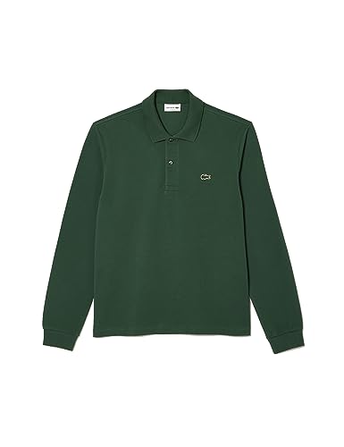 Lacoste-Herren Basic Polo LANGARM-L1312-00, Dunkelgrün, M von Lacoste