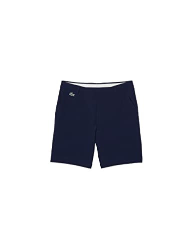 Lacoste Herren Bermuda Shorts FH3764, Männer Chino Shorts,Kurze Hose,Freizeit,Regular Fit,Blau,38 von Lacoste