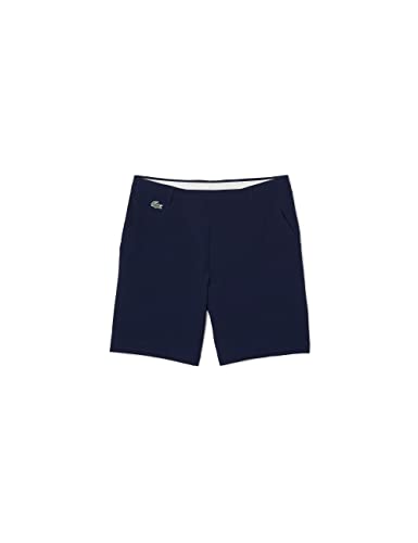 Lacoste Herren Bermuda Shorts FH3764, Männer Chino Shorts,Kurze Hose,Freizeit,Regular Fit,Blau,42 von Lacoste