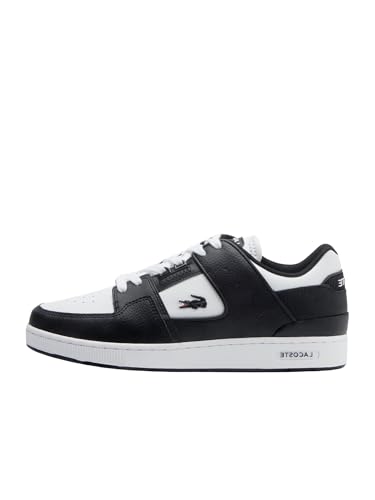 Lacoste Court Cage Herren-Sneaker, Schwarz, 43 von Lacoste