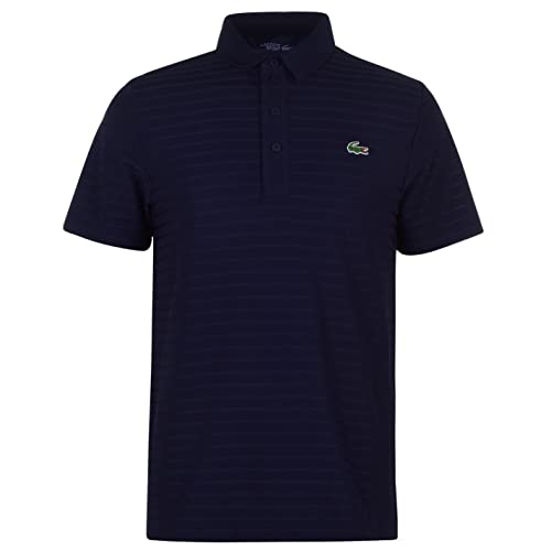 Lacoste Herren DH6844 Regular-Fit-Poloshirt von Paris, Bleu Marine (166), von Lacoste