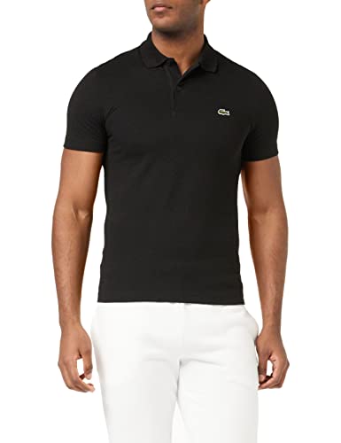 Lacoste Herren Dh0783 Poloshirt Regular fit, Schwarz, L von Lacoste