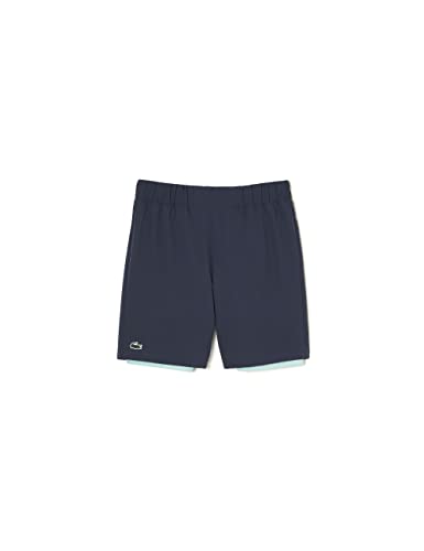 Lacoste Herren Gh5215 Klassische Shorts, Blue Night/Pastille Mint, 4X-Large von Lacoste
