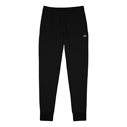 Lacoste Herren Hose Sporthose Trainingsgose Jogginghose, Farbe:Schwarz, Artikel:-031 Noir, Größe:2XL von Lacoste