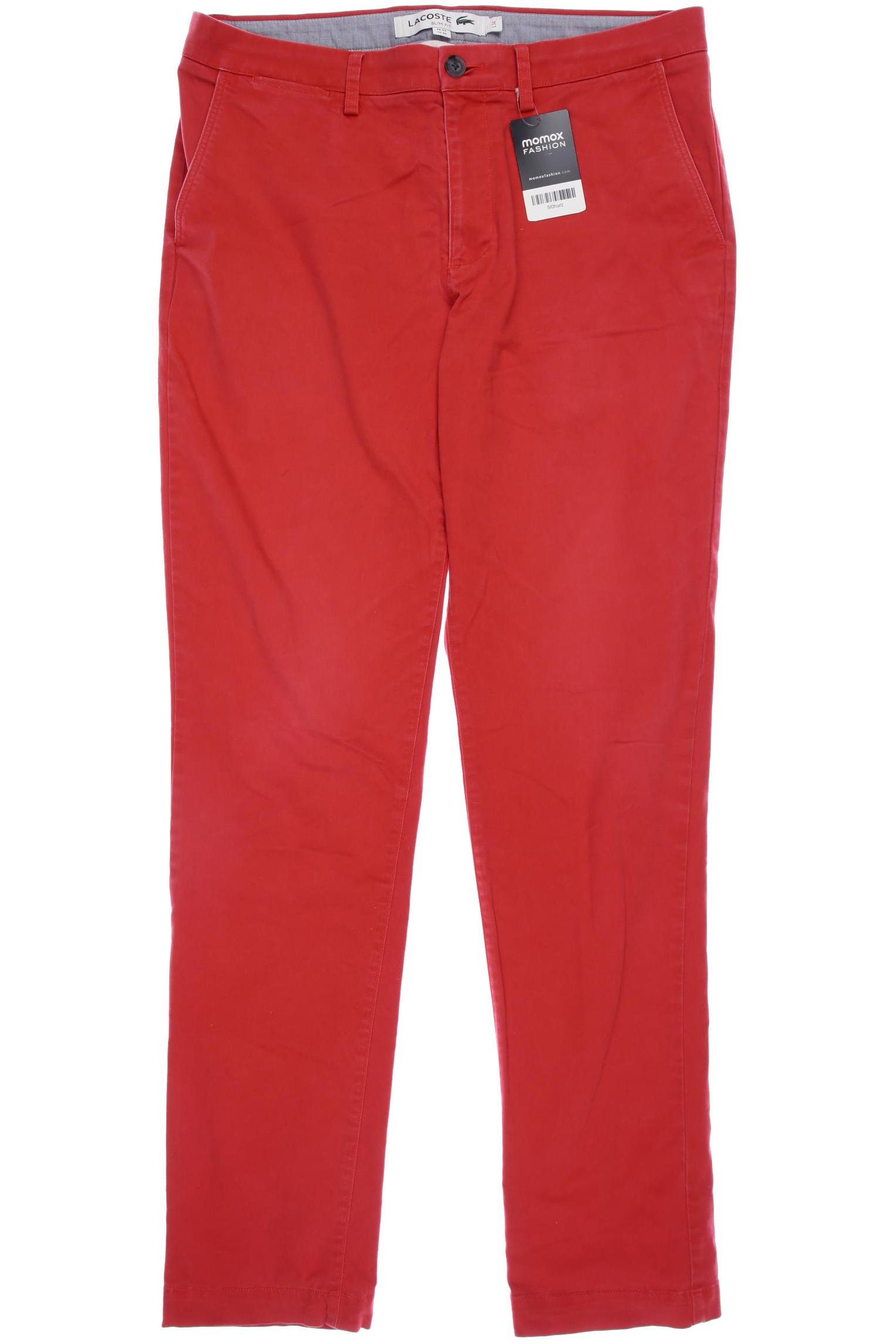 Lacoste Herren Jeans, rot von Lacoste