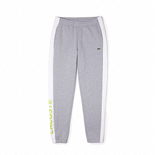 Lacoste Herren Jogginghose XH8370, Männer Freizeithose,Sweatpants,Loungewear,Homewear,Regular Fit,Grau,3 von Lacoste