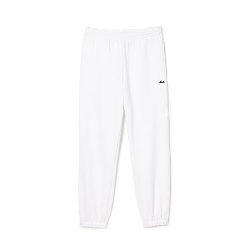 Lacoste Herren Jogginghose XH9610, Männer Freizeithose,Sweatpants,Loungewear,Homewear,Regular Fit,Weiß,2 (XS) von Lacoste