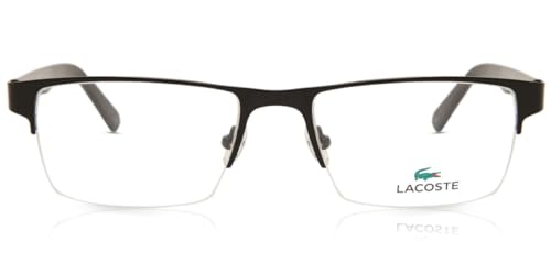 Lacoste Herren L2237 002 53 Brillengestelle, Schwarz (Matte Black) von Lacoste