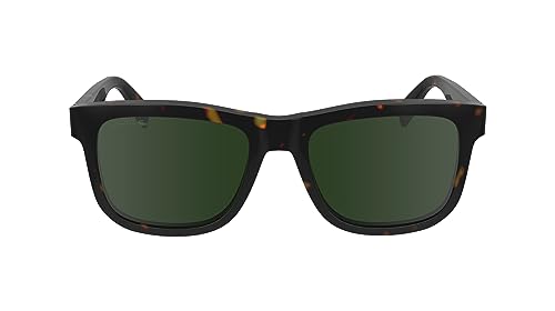 Lacoste Herren L6014s Sonnenbrille, Dunkles Havanna, Einheitsgröße von Lacoste