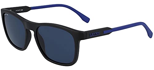 Lacoste Herren L604SND Sunglasses, Matte Black Blue, Einheitsgröße von Lacoste