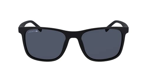 Lacoste Herren Casual L882s Sunglasses, Black / Solid Grey, Einheitsgröße EU von Lacoste