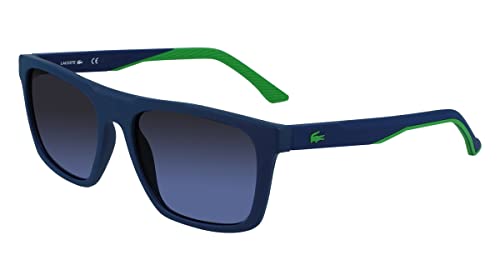 Lacoste Herren L957S Sunglasses, Matte Blue, Einheitsgröße von Lacoste