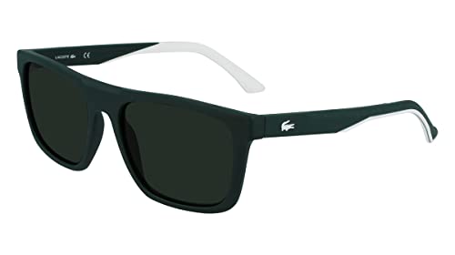 Lacoste Herren L957S Sunglasses, Matte Green, Einheitsgröße von Lacoste