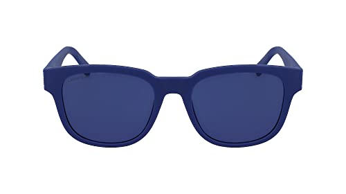 Lacoste Unisex L982S Sunglasses, 401 Matte Blue, One Size von Lacoste