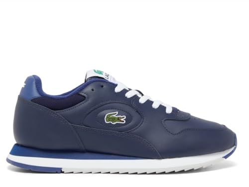 Lacoste Herren LINETRACK 224 1 SMA NVYWHT-Multi Color Sneaker, Mehrfarbig, 42 EU von Lacoste