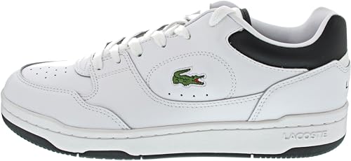 Lacoste Herren Low Sneaker LINEDRIVE Weiß Schwarz Glattleder & Textil, Farbauswahl:weiß, 9999-englisch-eu-mapping:42 von Lacoste
