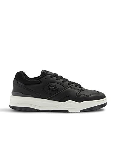 Lacoste Herren Low-Top Sneaker LINESHOT 223 1 SMA, Männer Halbschuhe,schnürschuhe,schnürer,straßenschuhe,SCHWARZ/DUNKELGRAU (237),43 EU / 9 UK von Lacoste