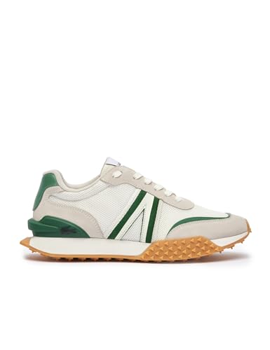 Lacoste Herren Low-Top Sneaker T-Clip 0120 2 SMA, Männer Halbschuhe,schnürschuhe,schnürer,Business,Freizeit,WHT/GRN (82),41 EU / 7.5 UK von Lacoste