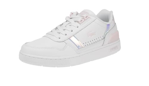 Lacoste-Women Court SNKR-47SFA0061, White/Light PINK, 39 EU von Lacoste