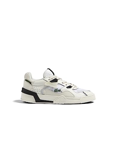 Lacoste Herren Low-Top Sneaker T-Clip 0120 2 SMA, Männer Halbschuhe,schnürschuhe,schnürer,Business,Freizeit,WHT/Off WHT (65T),43 EU / 9 UK von Lacoste