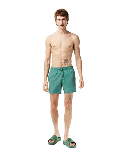 Lacoste Herren Mh6270 Swimwear, Ash Tree/Green, S von Lacoste