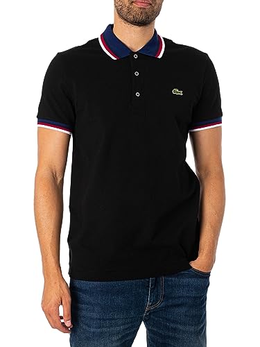 Lacoste Herren PH3461 Regular-Fit-Poloshirt von Paris, Noir, L von Lacoste