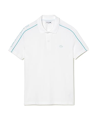 Lacoste Herren Ph1426 Paris Polo Regular Fit, Weiß/Henkel, XXL von Lacoste