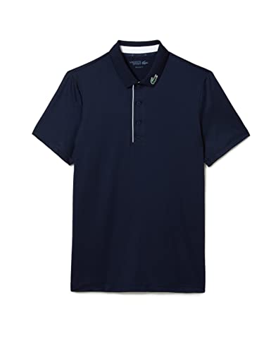 Lacoste-Herren Polo KURZARM-DH3982-00, Navy Blau/Weiß, 4XL von Lacoste