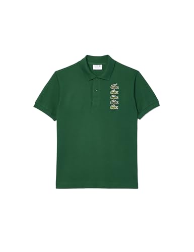 Lacoste-Herren Polo KURZARM-PH3474-00, Grün, M von Lacoste