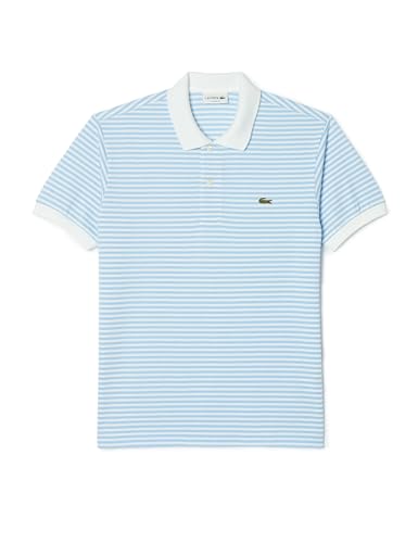 Lacoste-Herren Polo KURZARM-PH9753-00, Weiß/Blau, L von Lacoste