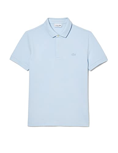 Lacoste Herren Polo-Shirt Kurzarm PH5522, Männer Polo-Hemd,verdeckte Knopfleiste,Regular Fit,Blau,7 von Lacoste