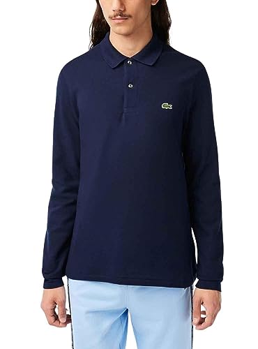 Lacoste Herren Poloshirt, Blau (Marine), XS (Herstellergröße: 2) von Lacoste