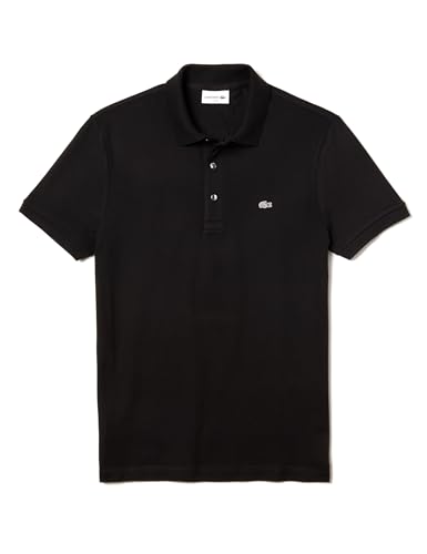 Lacoste Herren Poloshirt, Schwarz (Noir), Large (Herstellergröße: 5) von Lacoste