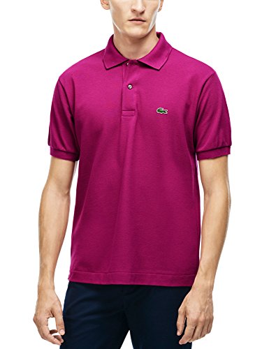 Lacoste Herren Poloshirt L121200, Violett, L von Lacoste