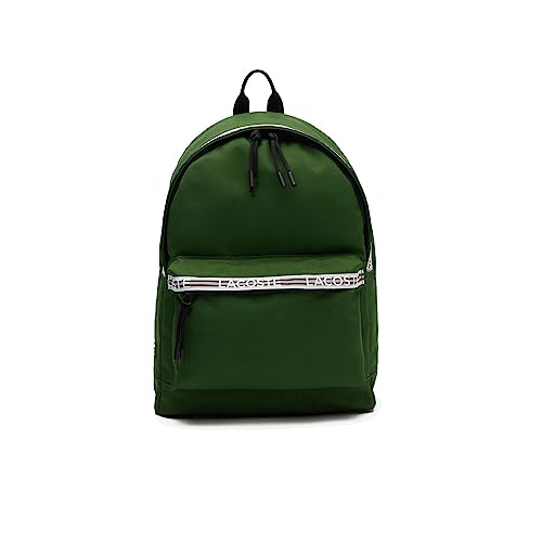 Lacoste Herren Rucksack BACKPACK,DUNKELGRÜN/SCHWARZ/WEISS (M75),Einheitsgröße (One Size) von Lacoste