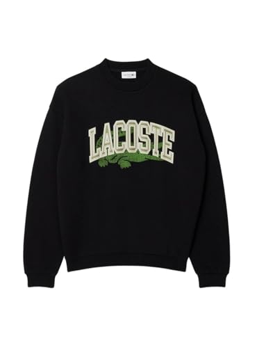 Lacoste Herren SH2850 Sweatshirt (1er Pack), Schwarz, L von Lacoste