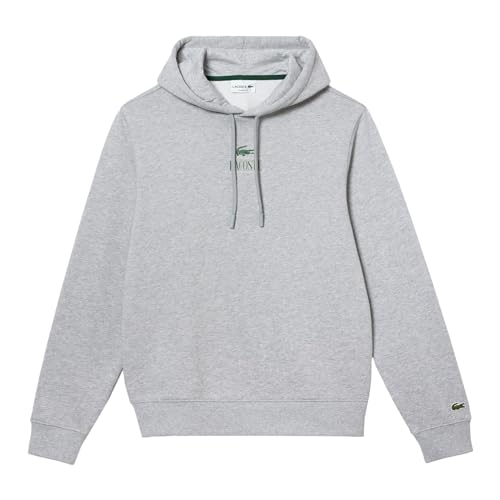 Lacoste Herren SH5643 Sweatshirt, Argent Chine, M von Lacoste