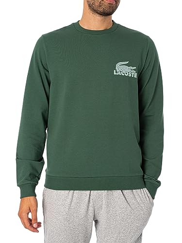 Lacoste Herren SH7477 Schlafanzugoberteil, Sequoia/Arielle, XL von Lacoste