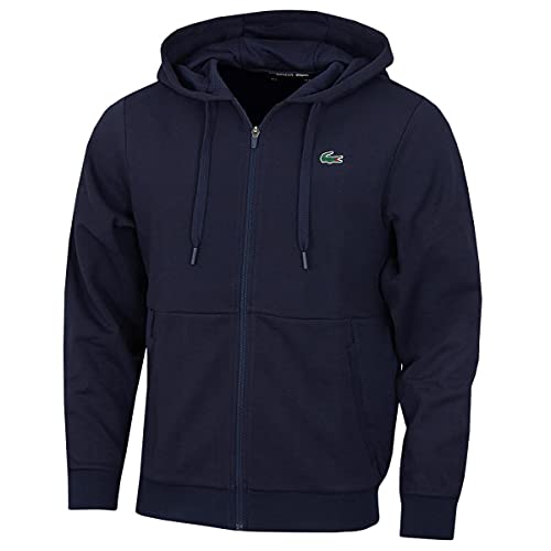 Lacoste Sport Herren SH9676 Sweatshirt, Marine/Marine, XL, 6 von Lacoste