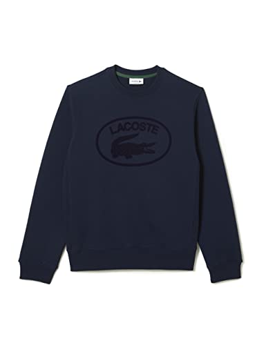 Lacoste Herren Sh0254 Sweatshirts, Marineblau/Flour, XXXXL von Lacoste