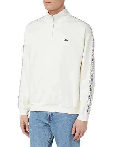 Lacoste Herren Sh2103 Sweatshirt, Mehl, XL von Lacoste