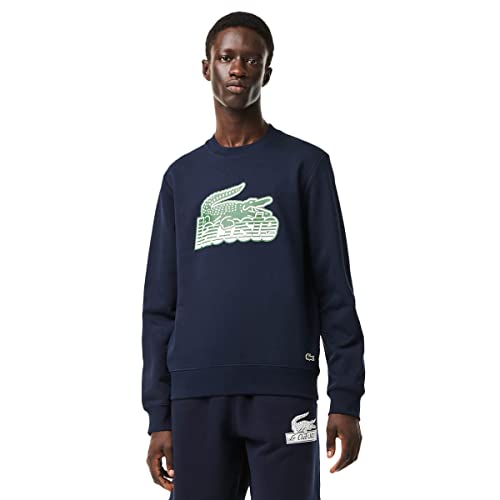 Lacoste Herren Sh5087 Sweatshirts, Marineblau, M von Lacoste